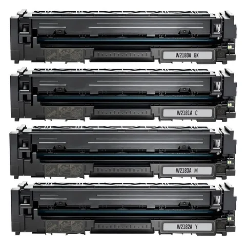 CompAndSave: CompAndSave replacement HP 218A combo pack of 4 (K/C/M/Y) (seller's product photo)