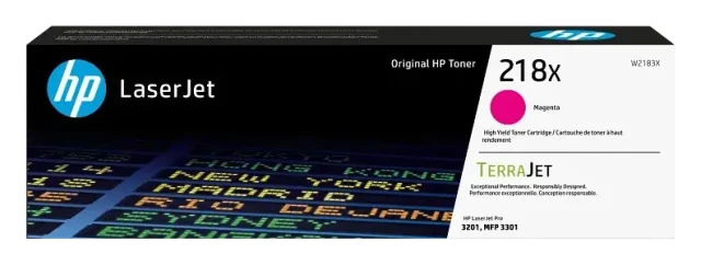 HP 218X Magenta Original LaserJet toner cartridge (W2183X), HP product photo